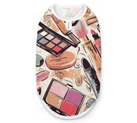 Dog Vest Pet Vest Dog Post Surgery Body Suit Cold Weather Coat Cosmetic And Makeup Theme Pattern Printed for XS S M Dogs Male Or Female