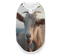 Dog Vest Pet Vest Dog Post Surgery Body Suit Cold Weather Coat Docile Goat Printed for XS S M Dogs Male Or Female