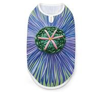 Dog Vest Pet Vest Dog Post Surgery Body Suit Cold Weather Coat Modern Silk Threads Cloverleaf Filigree Printed for XS S M Dogs Male Or Female