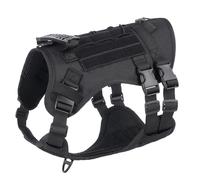 Dog Vest Training Harness for Running Heavy Duty, Black L | Comfortable Dog Vest, Adjustable Training Harness, Padded Belt for Large Dogs, Strong Heavy Duty Soft Handle