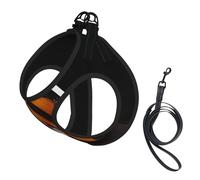 Dog Violin Sheet Music Printed Harness And Leash Set,Adjustable,Breathable Soft,Step-In Mesh Pet Vest Harness With Reflective Strip
