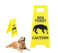 Dog Vomit Sign, 2025 New Cat Vomit Wet Floor Sign, Interesting Caution Cat Vomit, Cat Vomit Sign, Dogs Vomit Sign, Prank Gift for Cat Dog Lovers for Home or Pet Areas