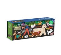 Dog Walk 1000 Piece Panoramic Puzzle
