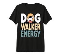 Dog Walker Energy Premium T-Shirt