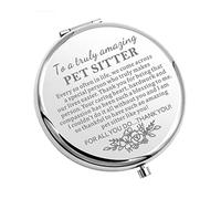 Dog Walker Gift Pet Sitter Appreciation Gift To A Truly Amazing Pet Sitter Pocket Mirror (PET SITTER-M)