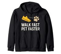 Dog Walker Humor Gift Squad Life Poop Collector Wag Tee Zip Hoodie