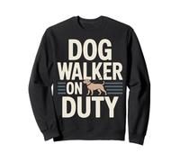 Dog Walker On Duty Dog Walking Lover Sweatshirt