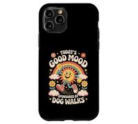 Dog Walker Today's Mood Sponsored Funny Case for iPhone 11 Pro