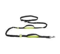 Dog Walking Belt, Traction Rope and Elastic at Night Running and Dogs with Ease Leash Bungee Lead Belt(Green)