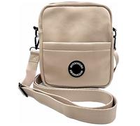 Dog Walking Cross Body Bag 7 COLOURS AVAILABLE Featuring a Built In Poo/Waste Bag Dispenser and Detachable Strap (Ecru)