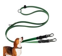 Dog Walking Gidon, Waterproof Training Traction Rope - Durable Training and Walking - Greed, Two Metal Dollars - with CRU, Strong Dogs Lead for Hunting, Camping, I
