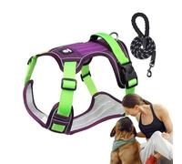 Dog Walking Harness, Dog Harness Set | Dog Harness Keeps Comfortable, Full Pull and Easy to Identify. Pet Harness Not Fitted Reflective Dog Harness, Harnesses Harnesses