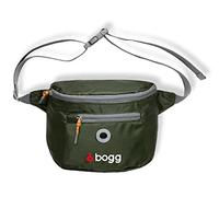 Dog walking poo carrier. Bumbag or shoulder. Bogg. Bag dispenser. Khaki green