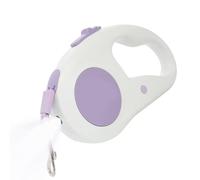 Dog Walking Rope - Telescopic Tractor Tape, Retractable Rope for Dogs | LED Light, Automatic Retractable , Anti-Lost for Outdoor Pets, P