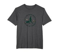 Dog Walks Walks are My Therrau Pet Lover T-Shirt, Men's Big and Tall, Dark Heather Grey, 2X Tall