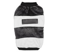 Dog Warm Clothes Round Neck Soft Skin Friendly Winter Shirt Apparel For Medium Large Pet Breeds Like Chihuahua Doberman Husky Golden Retriever Polyester Cotton Gray White (5XL)
