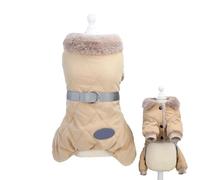 Dog Warm Jacket, Fleece Vest for Dogs | Warm Clothes for Puppy Cold | Windproof Dog Snow Jacket, Warm Winter Coat for Maltese Dogs, Dogs, Puppy
