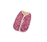 Dog Warm Vest Sweater Pullover Floral Clothing Apparel for Spring Winter Multiple Size Winter Apparel Full Body Coverage Dog Jumpsuit