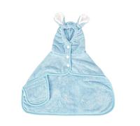Dog Warming Bathrobe After Bath - Skin Friendly Fast Drying Dog Towel Robe | Microfibre Pet Drying Coat for Small Medium Dogs Cats | Adjustable Absorbent Bath Robe Keeps Pets Warm Comfortable