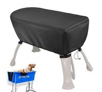 Dog Wash Cover, Raised Dog Raised Bath Cover - Raised Pets for Pets, Oxford 600d Fabric Dog Bath Cover Resistant, Bath for Pets, Dog Bath Cover, Raised Pet