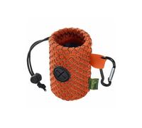 Dog Waste Bag Dispenser - HUNTER - 3D Mesh - Carabiner - 9.5x5 cm - Orange - Lightweight