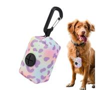 Dog Waste Bag Dispenser | Storage Bag Dog Bag Dispenser,Zipper Pouch Dog Poop Holder, Dog Waste Bag Holder with Carabiner, Poo Bag Holder, Pet Supplies