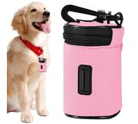 Dog Waste Bag Holder - Clip On Poop Bag Dispenser with Treat Storage Pouch, Convenient Hands Design, Premium Pet Accessory for Walking, Hiking, Park, Travel, Puppy, Picnic