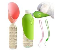 Dog Water Bottle, 2-Piece Leak-proof Folding Cup, Dog Water Dispenser, Portable Drinking Cup, for Travel, Hiking, Motorhome, Boat, Yard, Garden, Small, Medium, Large Dog Breeds, Animals