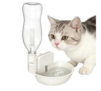 Dog Water Bottle - ABS 21.5 x 21 x 10 cm | Water Bowl Waterproof Space-Saving Small | Dispenser for , Chinchilla, Cat, Animals, Hamster