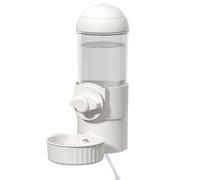 Dog Water Bottle Dispenser | Heated Water Bottle | Pet Beverage Feeder | 500ml Pet Drink Dispenser | Siphon Water Bottle | Unique Suspending Design & Easy Installation for Use in Pets Crates or Cages
