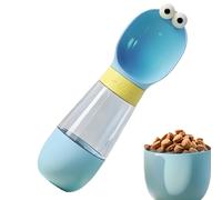 Dog Water Bottle Dispenser - Removable Pet Water Dispenser with Drinking Dispenser, Leakproof Portable Travel Dog Water Dispenser | Cartoon Dog Run Water Bottle with Bowl for Cat, Dog, We