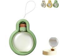 Dog Water Bottle, Leak-Proof Portable Puppy Drinker Bowl, Premium Non-Toxic PET Material, Automatic Gravity Water Flow, Anti-Tipping Design for Small and Large Dogs (Green, 350, Millilitres)
