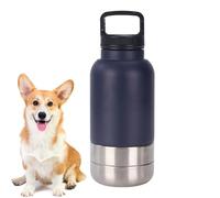 Dog Water Bottle, Leak-Proof Puppy Drinking Cup with Detachable Bowl, 1550ml Portable Pet Water Dispenser, Perfect for Travel, Hiking, Walking, Camping, Apartment, and Outdoor Adventures