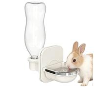 Dog Water Bottle - Leakproof Space Saving Feeder Hanging Water Dispenser Bowl for Cage, Small Animals, Cats, Rabbits, Ferret, Hamster, Chinchilla, Hedgehog, Domest Use