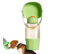 Dog Water Bottle, Multifunctional Feedable Drinker, Feedable Water Bottle, Portable Pet Water Bottle with Food Container for Walking, Camping, Home