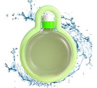 Dog Water Bottle - Portable Drinking Cup with Built-In Bowl for Pets | Outdoor Hydration Accessory for Walking, Camping, Car Trips, Parks, Vacation, Beach, Home, Exercise & Travel Adventures