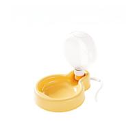 Dog Water Bottle - Portable Foldable Dog Water Dispenser for Walking & Travel, BPA-Free Pet Water Bottle for Dogs, Cats, Puppies, and Other Animals (Yellow,S-350ml)