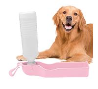 Dog Water Bottle - Water Dispenser for Puppy, Foldable Outdoor Drinking Bowl for Company, Water Bowl Travel Water Bottle for Dogs, , Cats, Camping, Travel Dispra