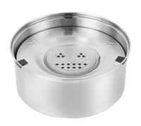 Dog Water Bowl 3L Stainless Steel No Spill Water Bowl for Dogs Dustproof Steady Dog Dispenser Slow Drinking for Dogs Cats Pet Owner Gifts..