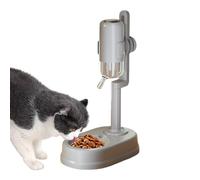 Dog Water Bowl Dispenser Height Adjustable Bottle | 750ml Pet Standing Water Dispenser for Small Animals Hamster Bunny Hedgehog