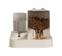 Dog Water Dispenser | 2 in 1 Automatic Puppy Water Dispenser, Large Capacity Pet Feeding Supplies, Multi-functional Cat Food Dispenser for Pet Owners, Experience the joy of time.Equipped with a wide