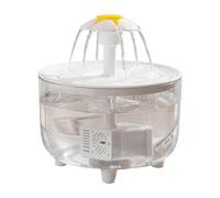 Dog Water Dispenser - PET PP 15x15x16cm | 33.8 Oz Automatic Cat Water Fountain, Ultra Quiet Flower Design | Easy To Clean USB Drinking Fountain With Filter For Cats And Kittens Indoor