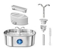 Dog Water Fountain 270 oz / 2 Gallon / 8 L Replacement Accessories Kit for SohoTeco - Spout, Pump Holder, Filter Box & Cleaning Brush Included