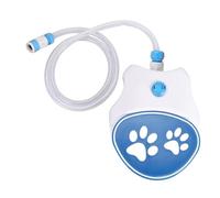 Dog Water Fountain, No Walking, Outdoor Dog Watering Toy - Easy Activated Water Fountain, Drinking Dispenser Sprinkler, Fountain for Pets