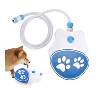 Dog Water Fountain Paw Press - Outdoor Activated Sprayer Toy, Water Dispenser For Hose | Adjustable Spray Nozzle Easy To Connect, Hydration Accessory For A