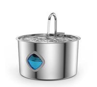 Dog Water Fountain with Filter Pads,3.2l Cat Essentials Water Fountain,ultra-quiet Pump & Visualisation Window,smart Circulating Filtered Water Dispenser(1pc+2filter)