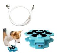 Dog Water Fountain with Foot Pedal Funny Interactive Drinking Water | Drinking Water Fountain for Dogs Outdoor Small To Medium Dogs And Puppies, In Asylum, Garden, Yard, And Backyard