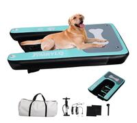 Dog Water Ramp Inflatable Dog Ramp Pool 150 x 100 cm Dog Boat Swimming Island for Dogs Cats up to 100 kg Lakes River