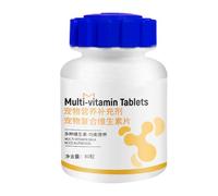 Dog Wellness Supplement | 180-Count Cat Overall Health Wellness Supplement Chewable Tablets - Pet Kitten Puppy Skin Coat Health Supplies for Home Travel Pet Store