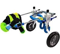 Dog Wheelchair, Dog cart, Suitable for Pets, Rehabilitation, Limb Disability, Walking, Large Small Dogs, Adjustable, 2 Wheels, 1.5 kg (3.3 lbs) - 50 kg (110 lbs), Available in a Variety of Sizes(M)